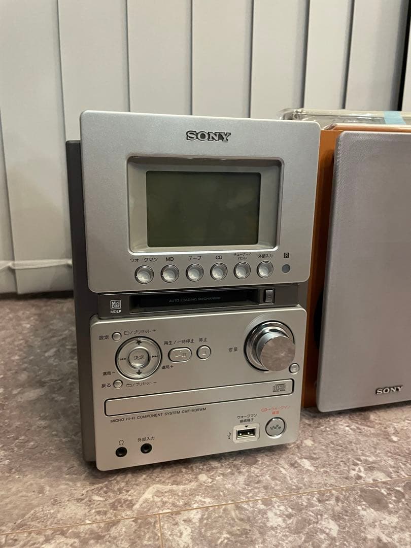 【動作品】SONY ソニー CMT-M35WM　（HCD-M35WM）
