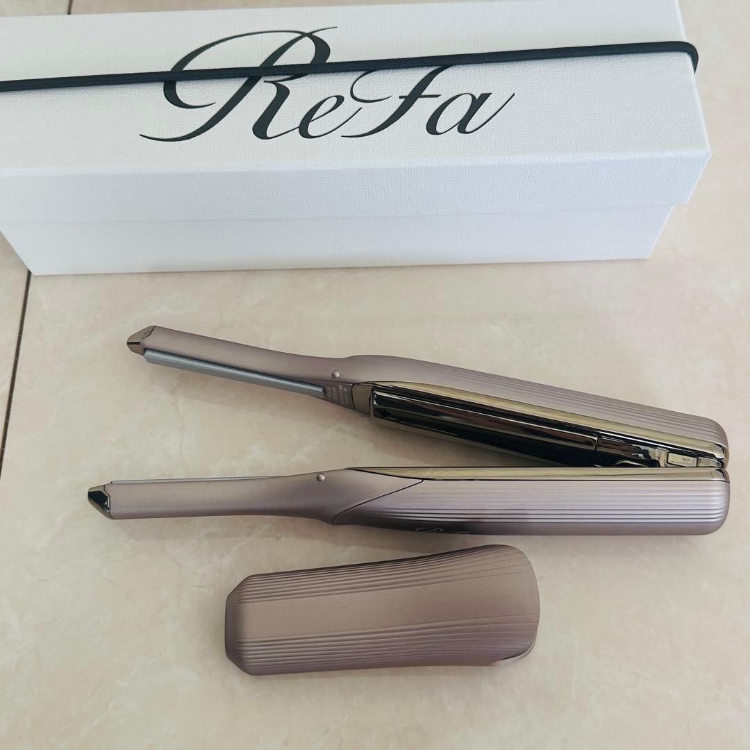 ReFa ミニ ストレートアイロン ST6 シャンパンゴールド リファフィンガー