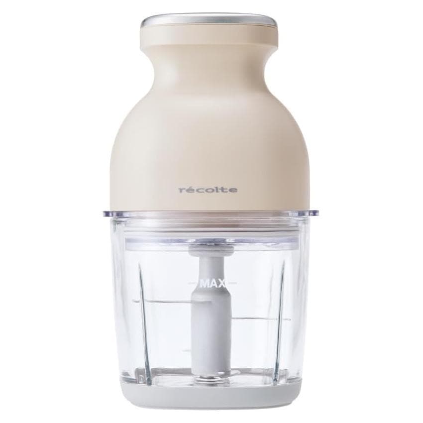 【おまけ付】レコルト コードレスカプセルカッター ボンヌ クリームホワイト