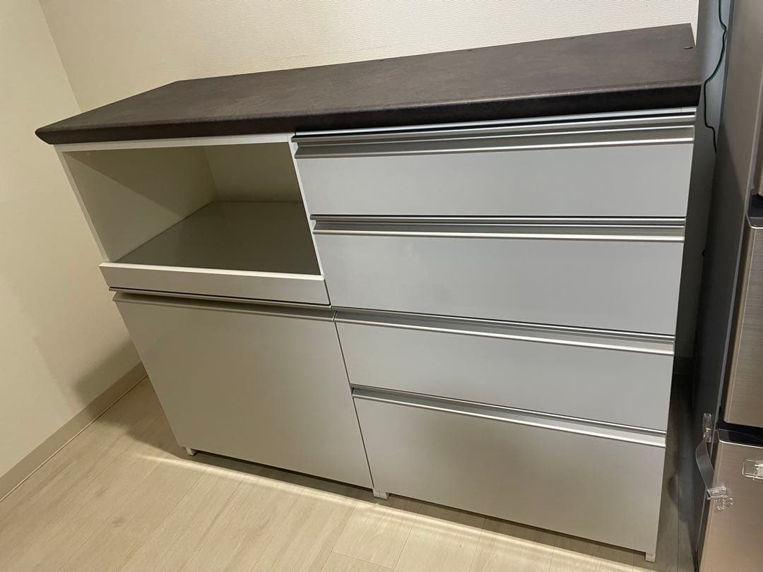 パモウナ　pamouna 食器棚　 カップボード　TRC-S120 セラミカネロ