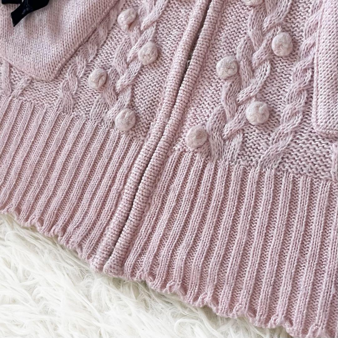 希少レア✨️TRALALA 平成ギャル 地雷系 ハートポケット ニットパーカー