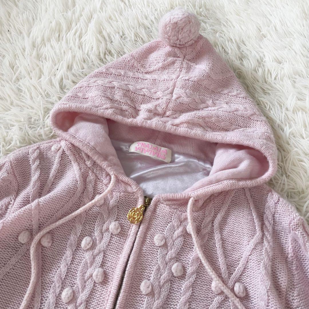 希少レア✨️TRALALA 平成ギャル 地雷系 ハートポケット ニットパーカー