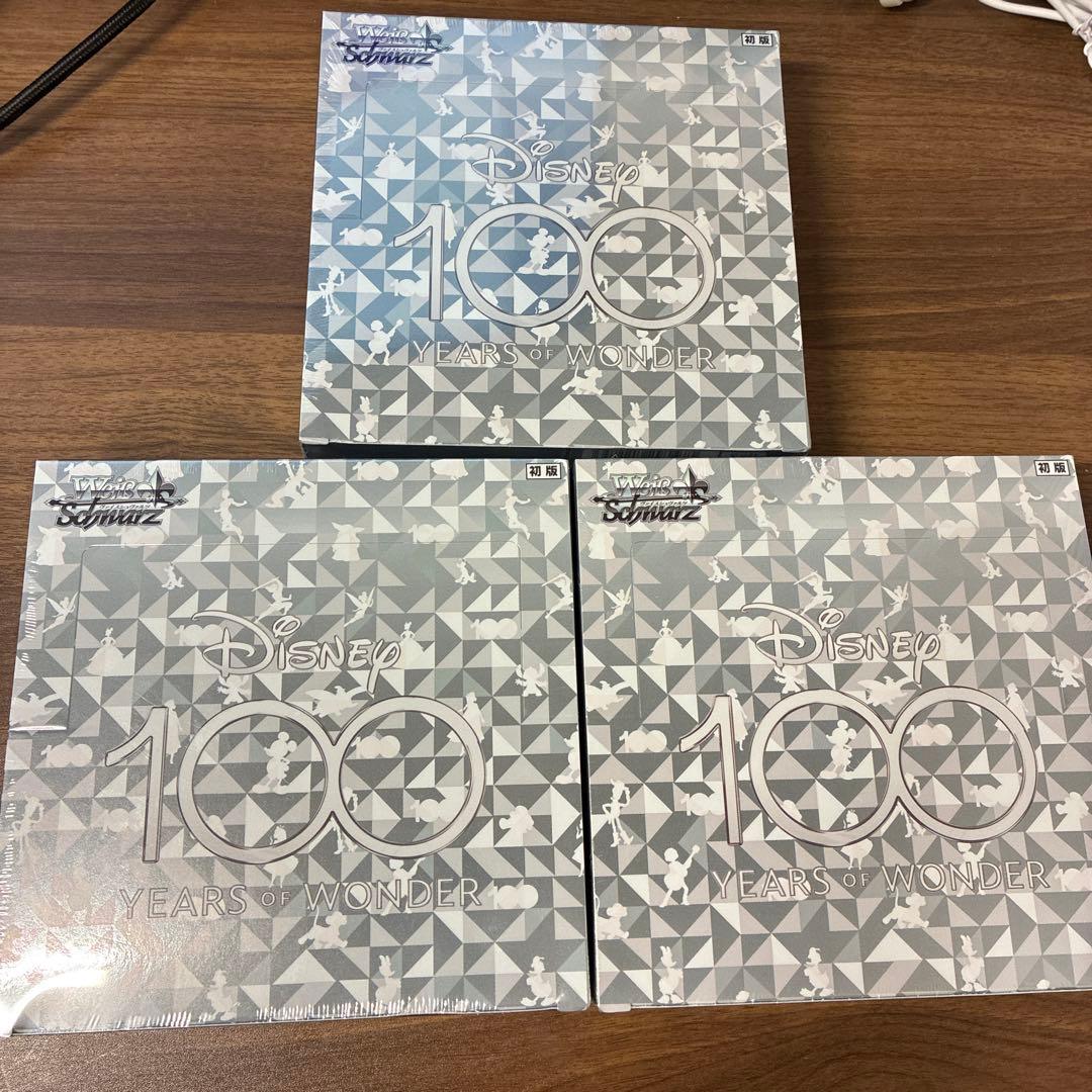 【初版】 ヴァイス Disney100 未開封BOX シュリンク付き　3ボックス