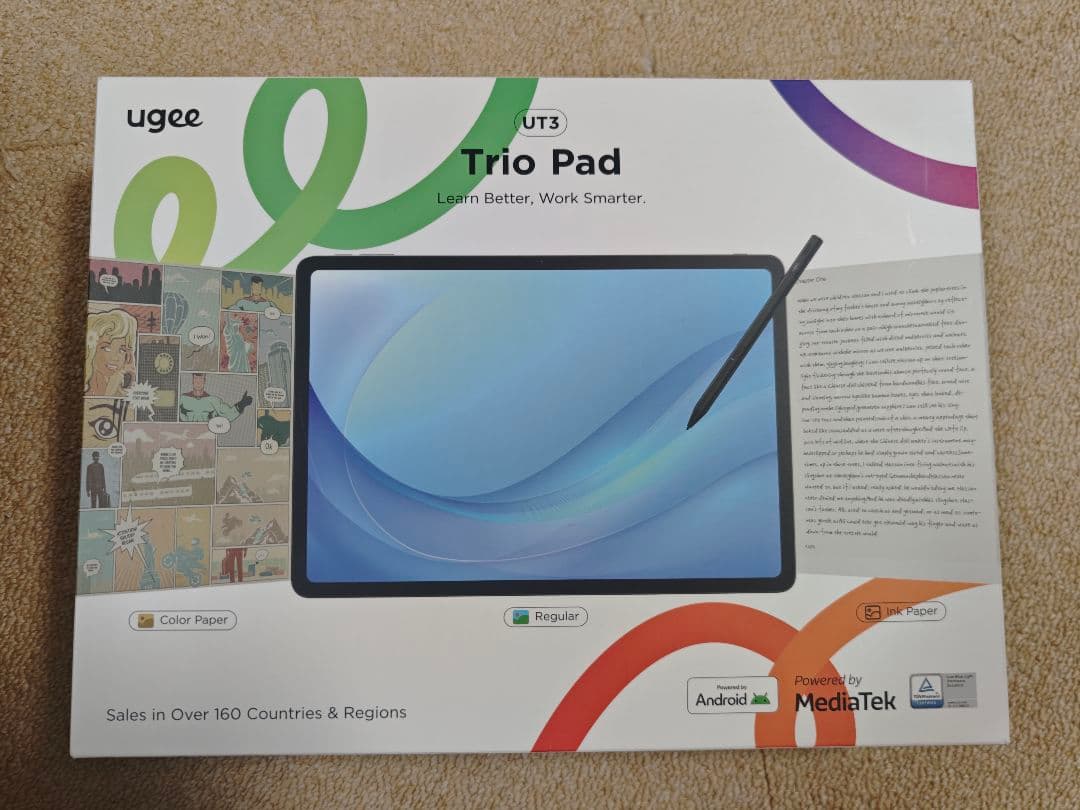 ugee Trio Pad UT3 お絵描きタブレット