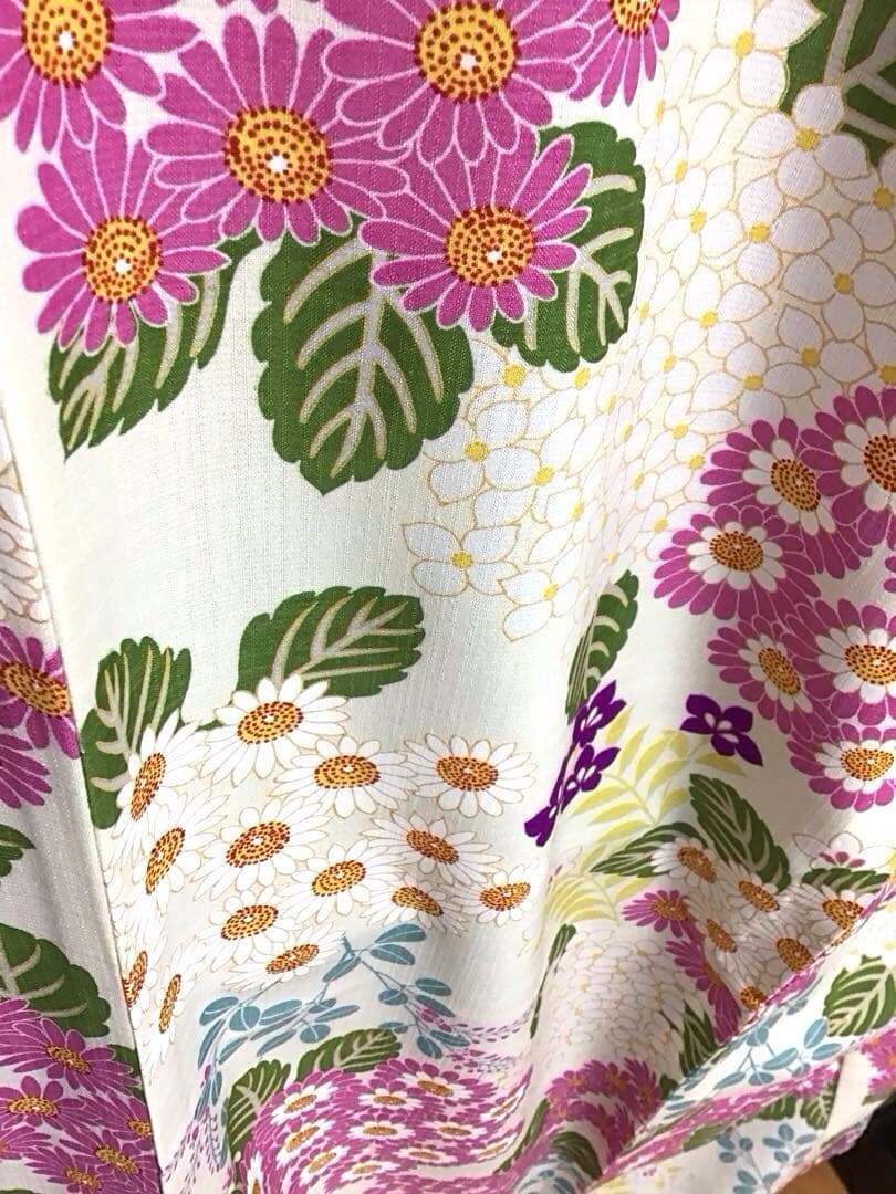 新品☆タグ付☆きもの道楽☆浴衣☆夏小紋☆セオアルファ☆匿名配送