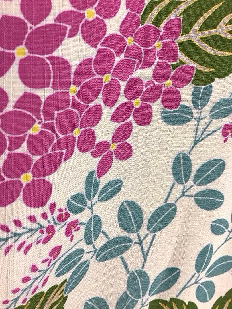 新品☆タグ付☆きもの道楽☆浴衣☆夏小紋☆セオアルファ☆匿名配送