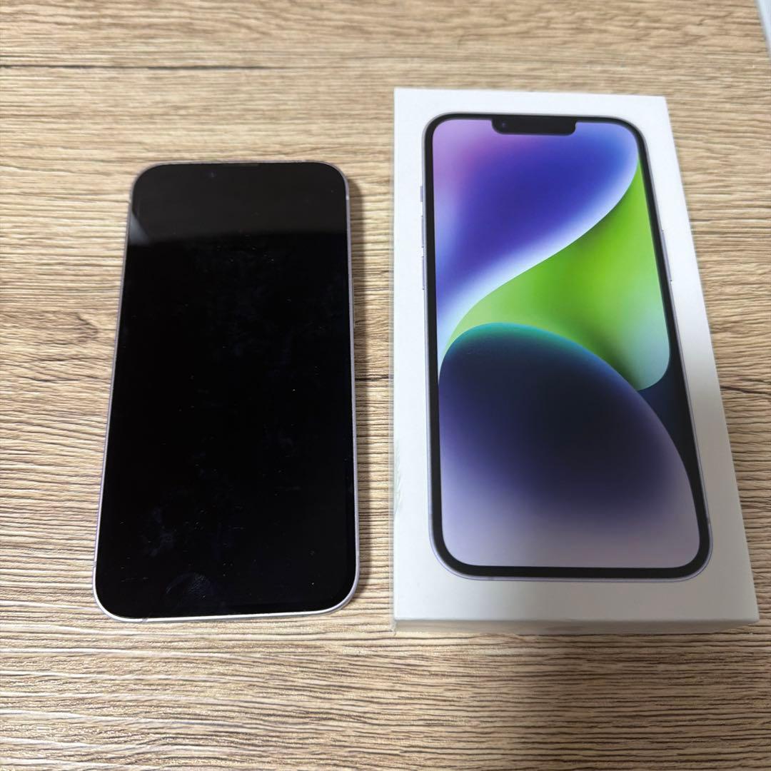 Apple iPhone 14 proパープル 本体