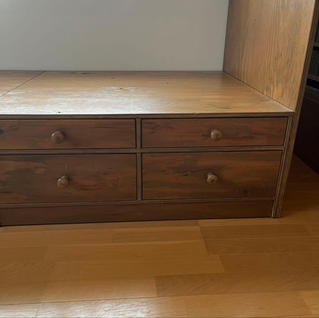 アンファン　チェストベッド（シングル）　おまけ付き