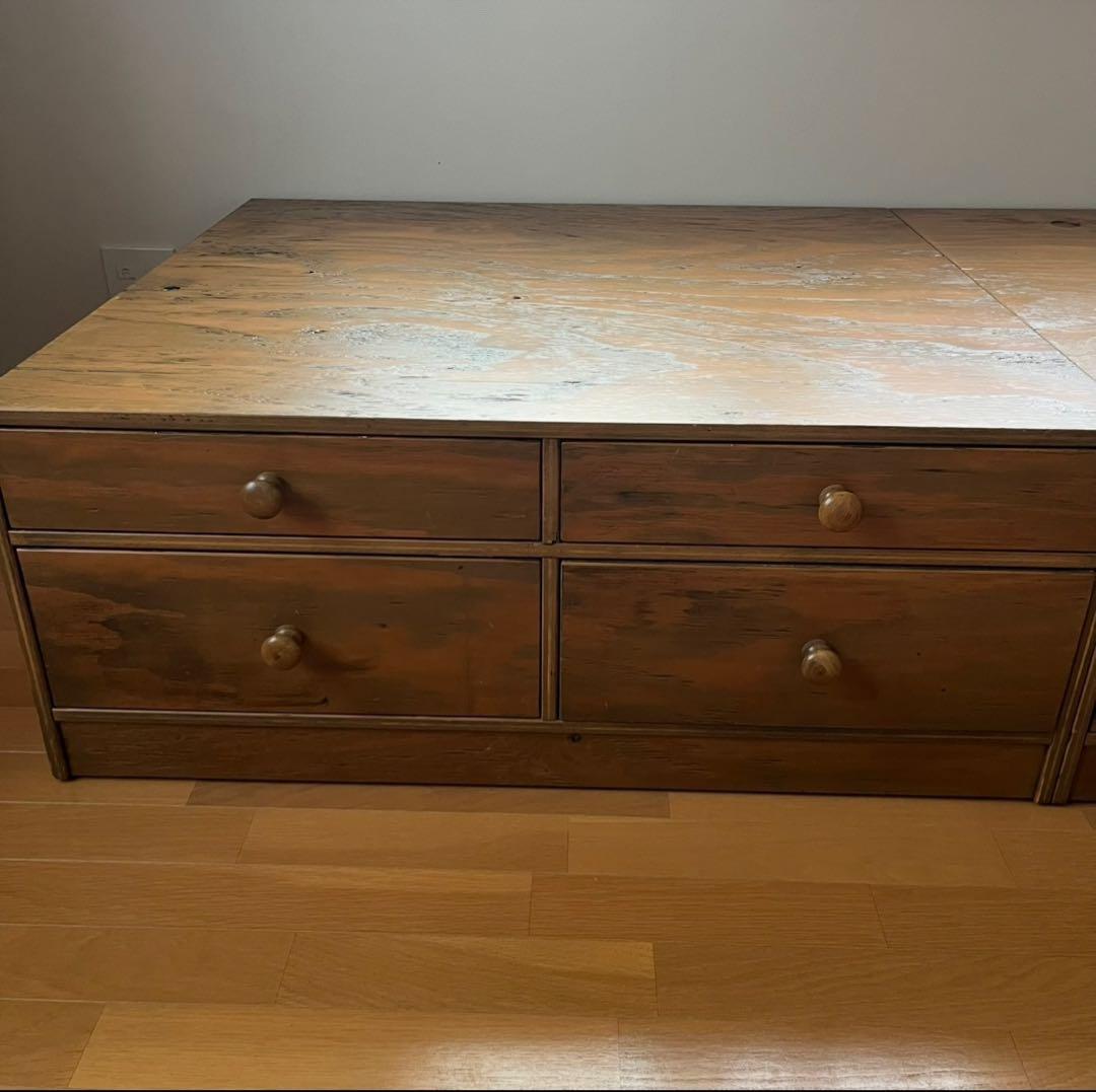 アンファン　チェストベッド（シングル）　おまけ付き