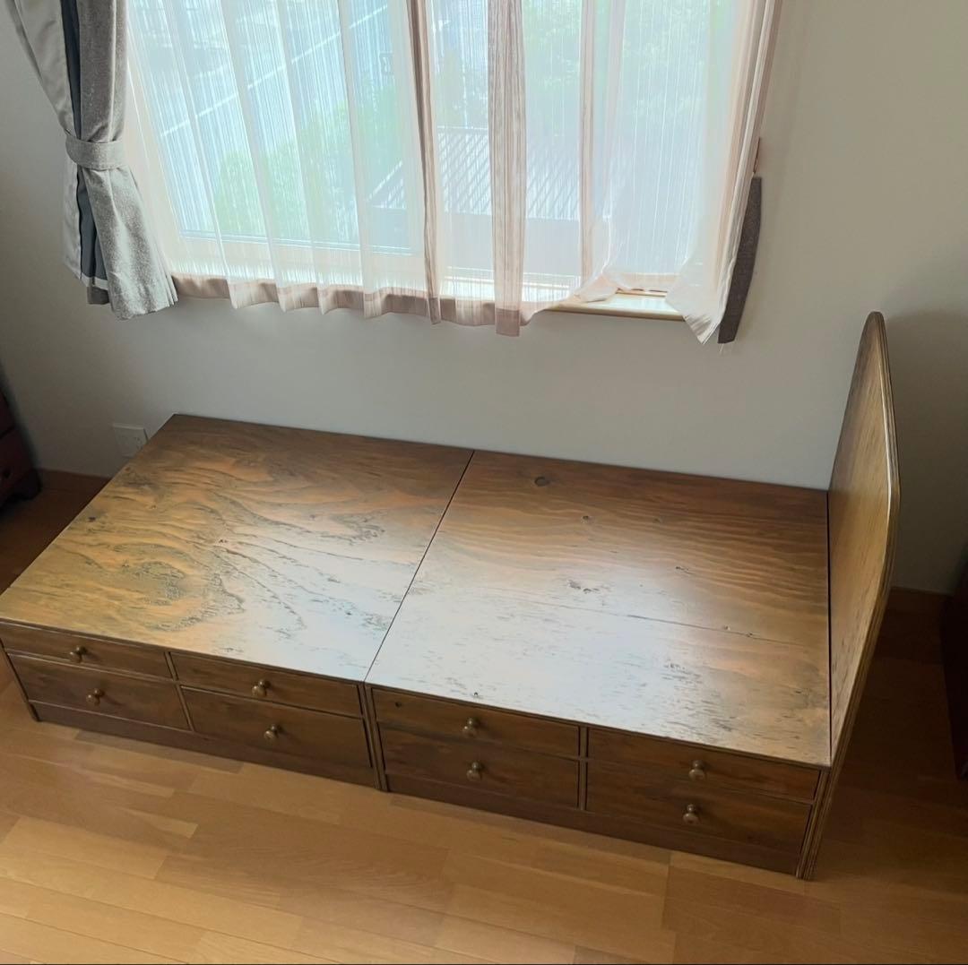 アンファン　チェストベッド（シングル）　おまけ付き