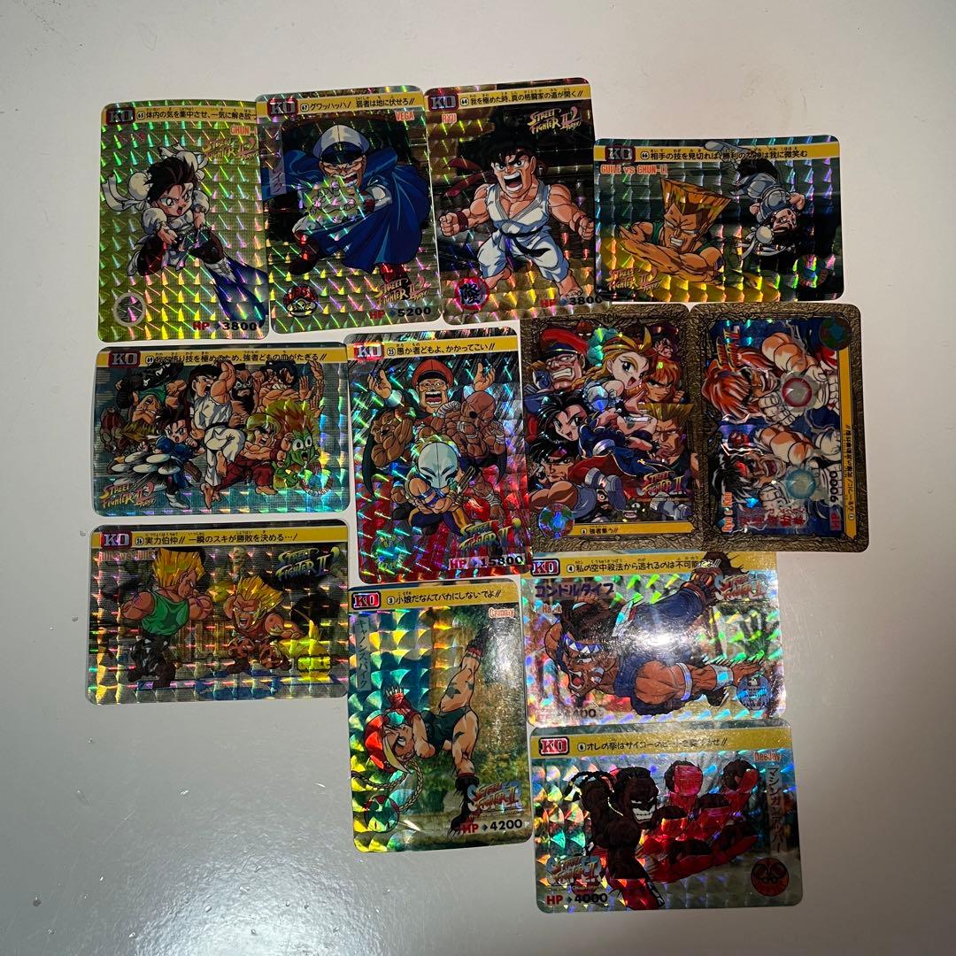 ストリートファイターⅡトレーディングカード 13枚セット