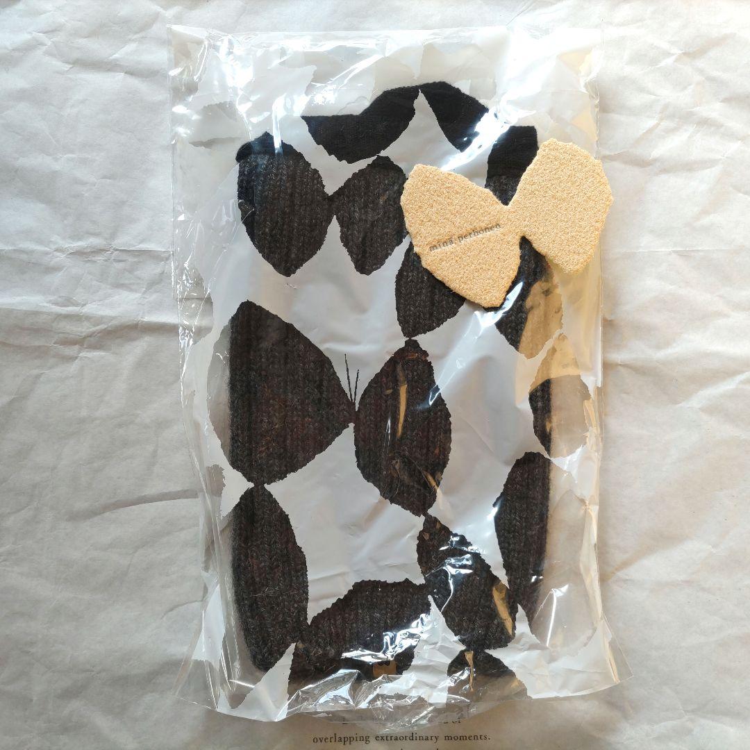 新品　mina perhonen souffle　レッグウォーマー