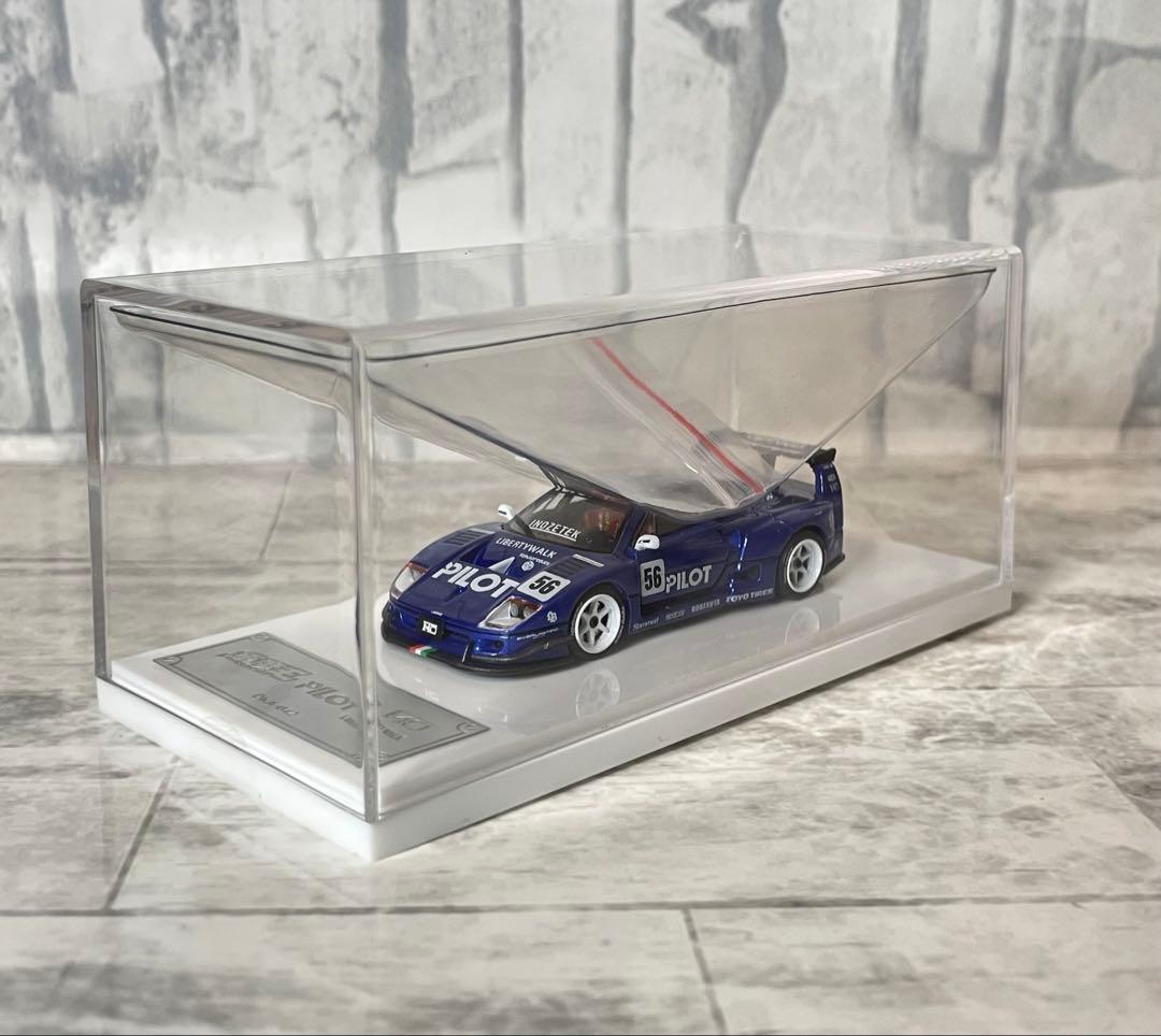 フェラーリF40 LBWK 1/64 ミニカー　ガルウィング開閉