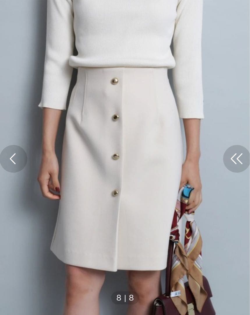 JUSGLITTY♡フロントボタンミニスカート