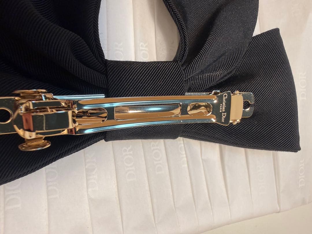 Dior Twist リボンバレッタ　未使用品