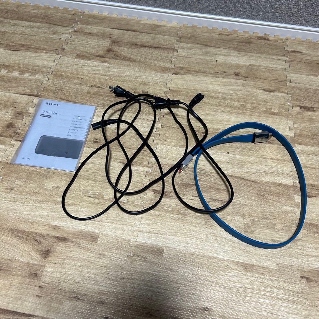 美品 SONY ソニー HT-G700 完品 HDMIケーブル付き リモコン