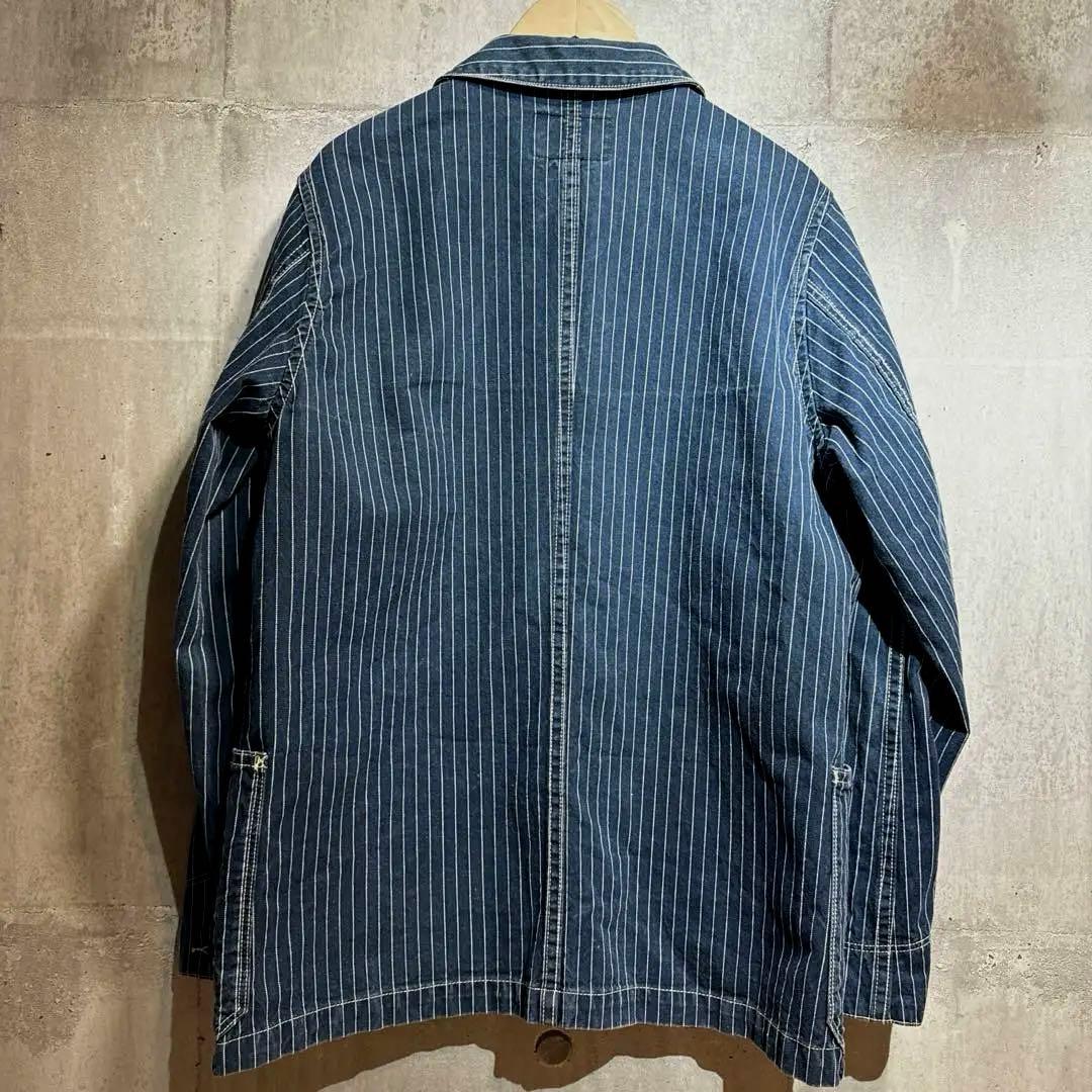 Schott ストライプ カバーオール　ヒッコリー　ウォバッシュ