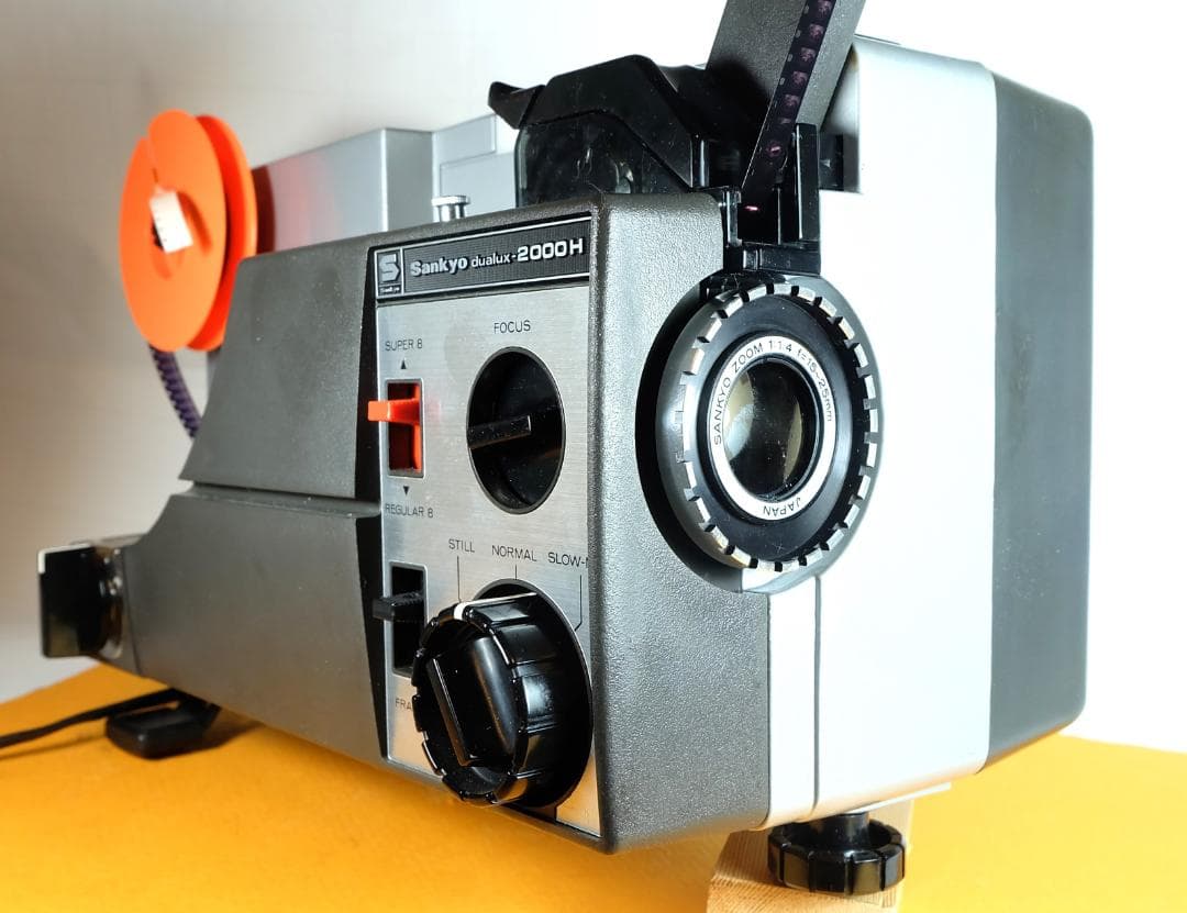 昭和レトロ　希少　完動品　Sankyo Dualux 2000H 映写機