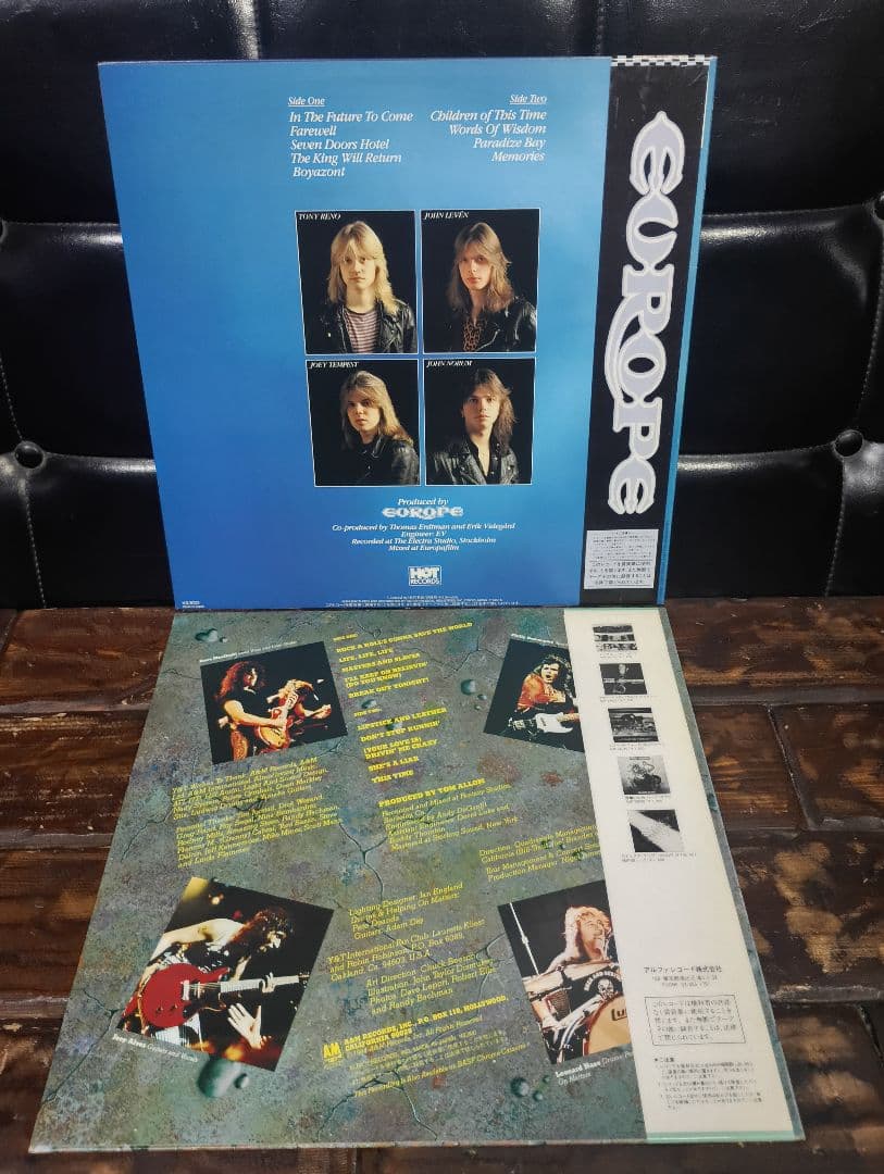 帯付き　６枚　見本盤　プラウド　情炎の白夜　トーキョーブレイド　キングコブラ