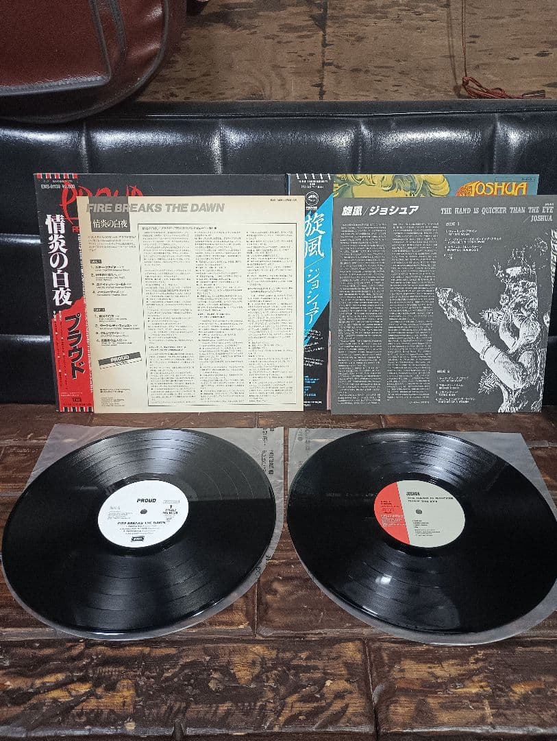 帯付き　６枚　見本盤　プラウド　情炎の白夜　トーキョーブレイド　キングコブラ