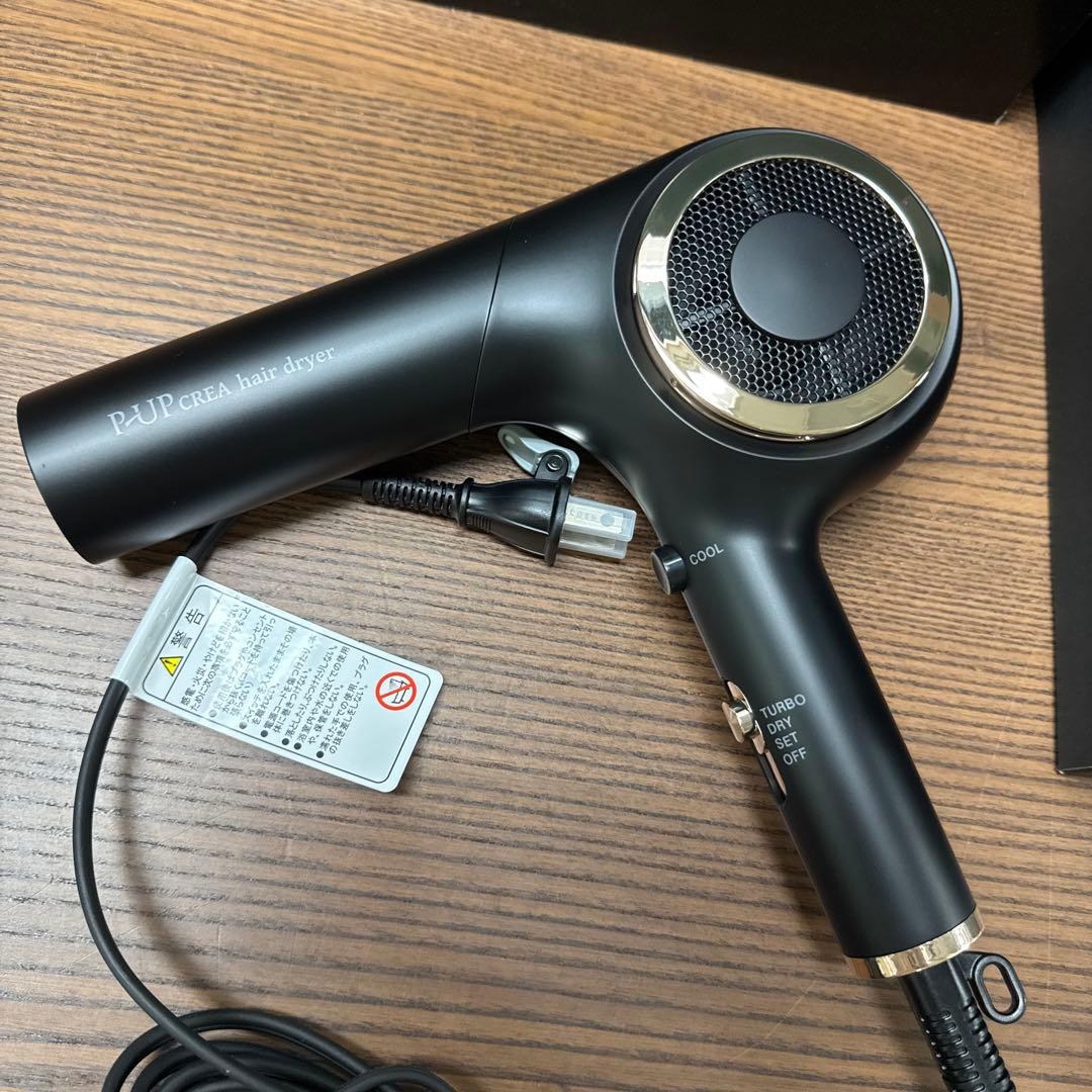 P-UP CREA ピーアップ クレア ヘアー ドライヤブラック