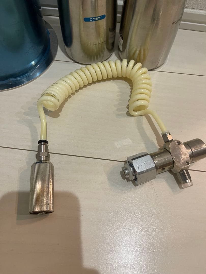 エスプーマアドバンス　ディスペンサー2個　充填機　スタンド