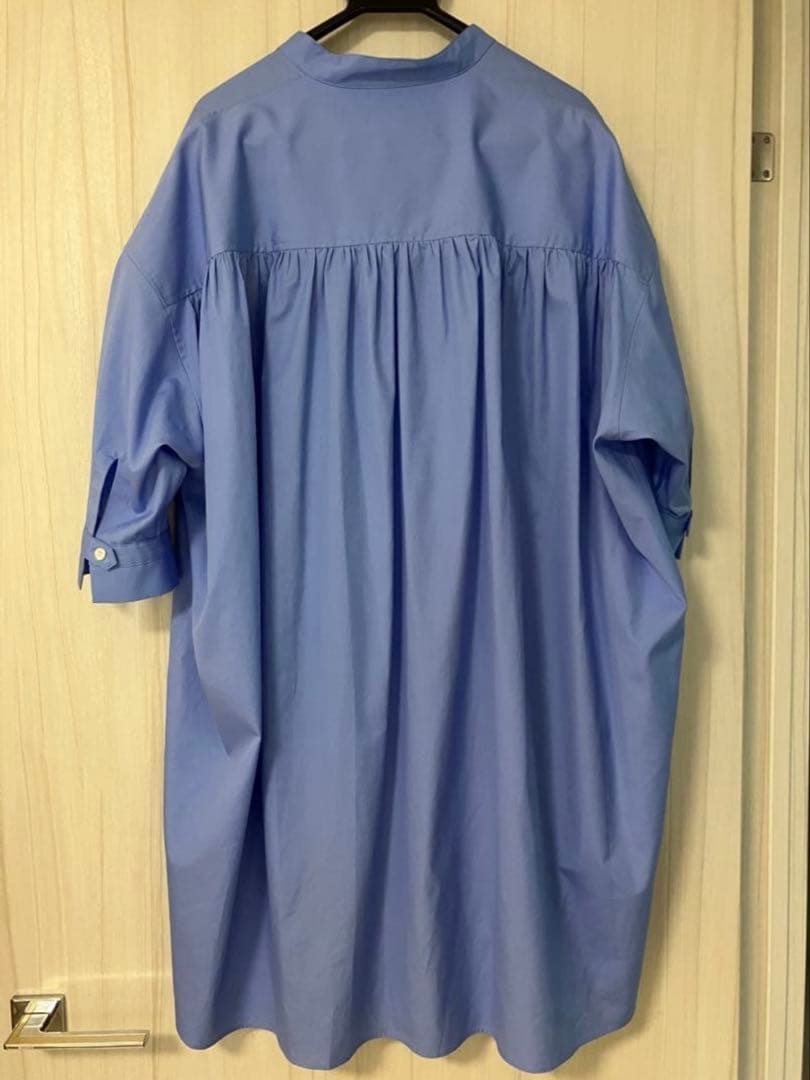 【ウィムガゼット】ライトブルー チュニック 五分袖