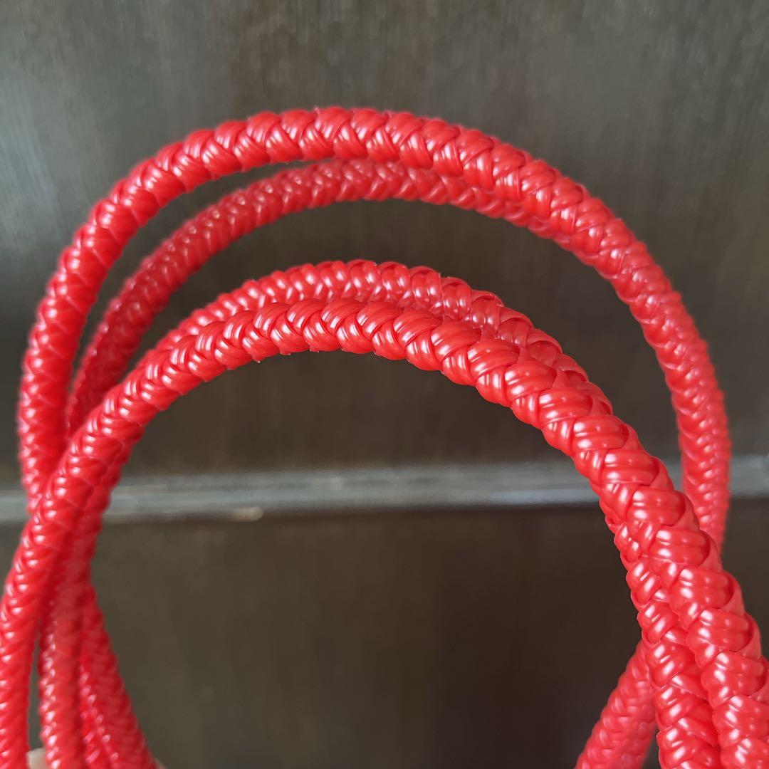 『letra』レトラ　メルカドバッグ　BOAT STYLE ZIGZAG レッド