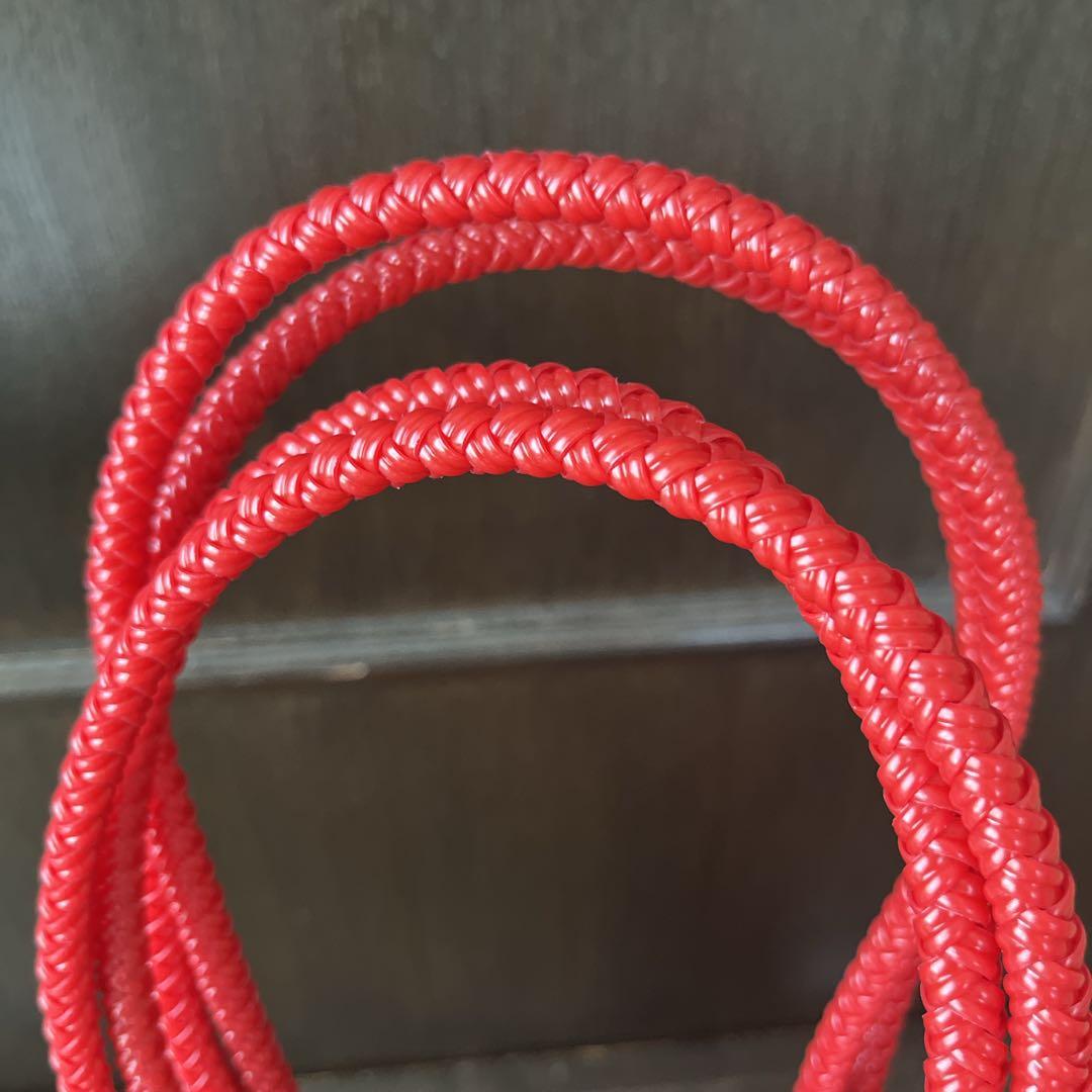 『letra』レトラ　メルカドバッグ　BOAT STYLE ZIGZAG レッド