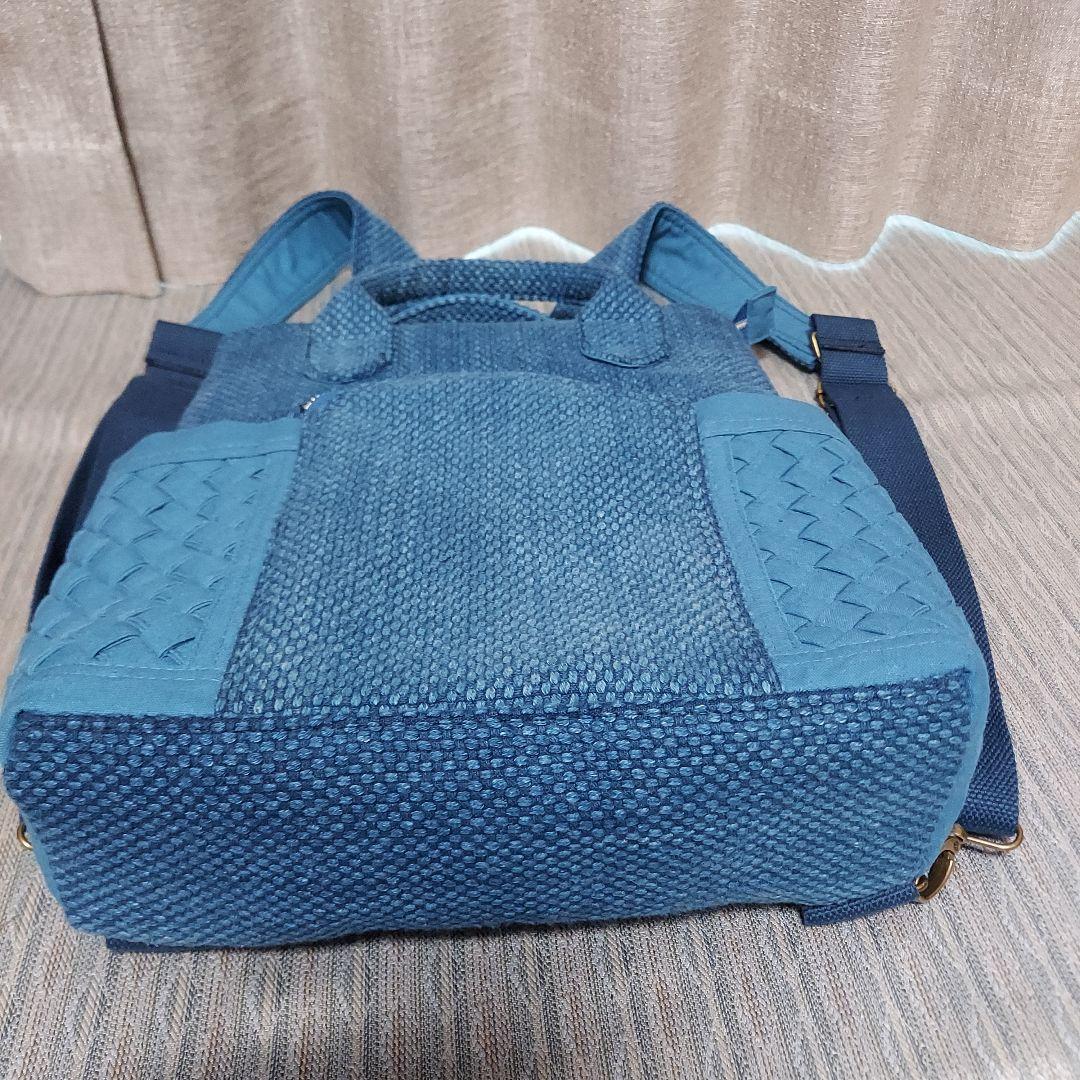 剣道着と組み紐のリュック兼トートバッグ(2way タイプ)