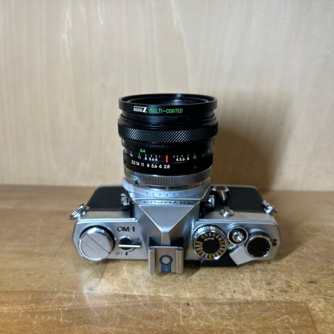 Olympus OM-1+Sigma-Z 28 f2.8 完動美品