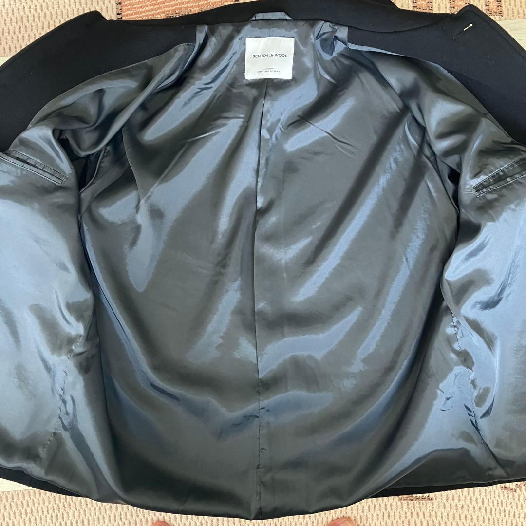 グリーンレーベルリラクシング SENTDALE WOOL カバーオール　黒　L