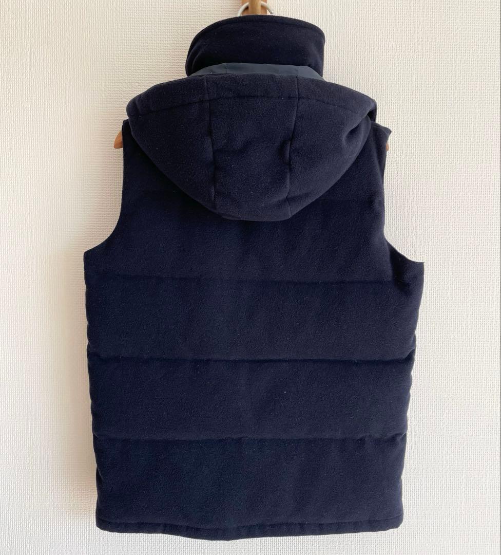 DANTON ダントン　BEAMS別注 ウールモッサー　ダウンベスト L程度