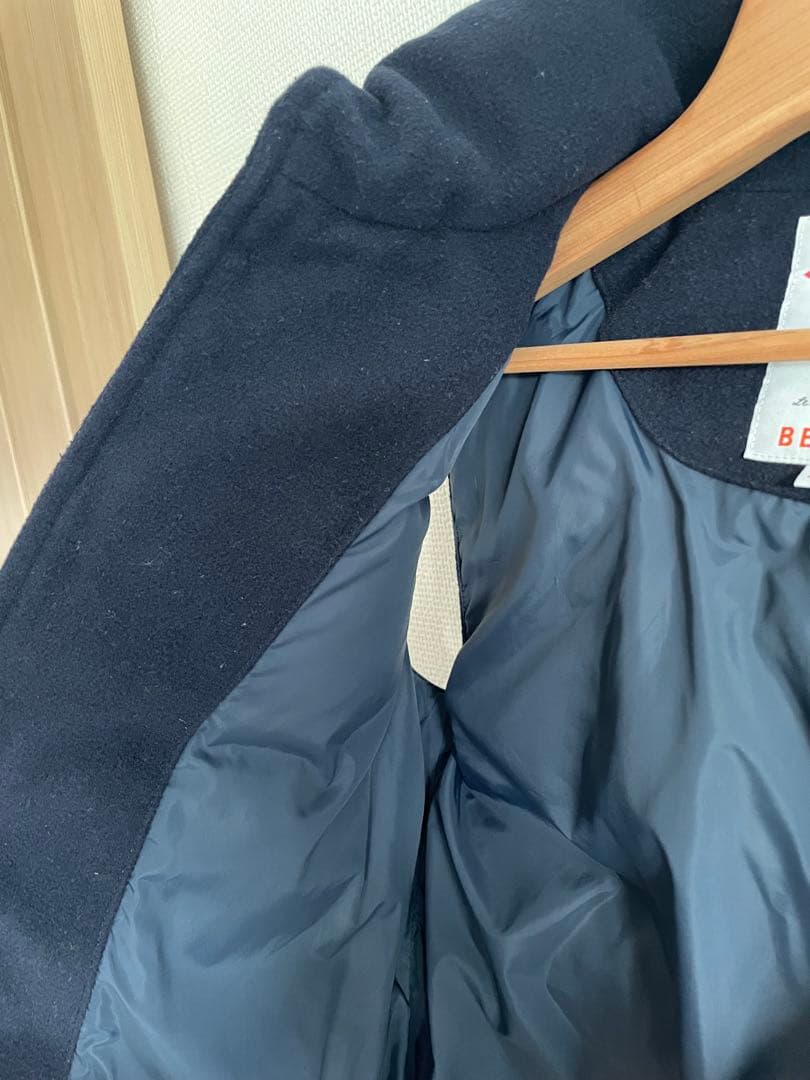 DANTON ダントン　BEAMS別注 ウールモッサー　ダウンベスト L程度