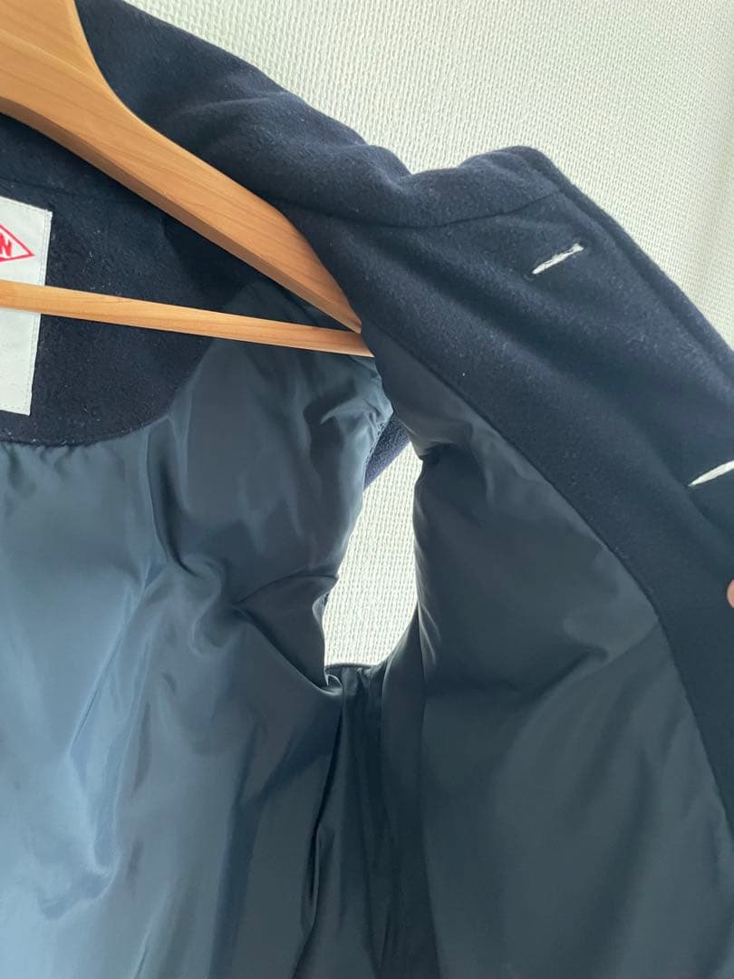 DANTON ダントン　BEAMS別注 ウールモッサー　ダウンベスト L程度