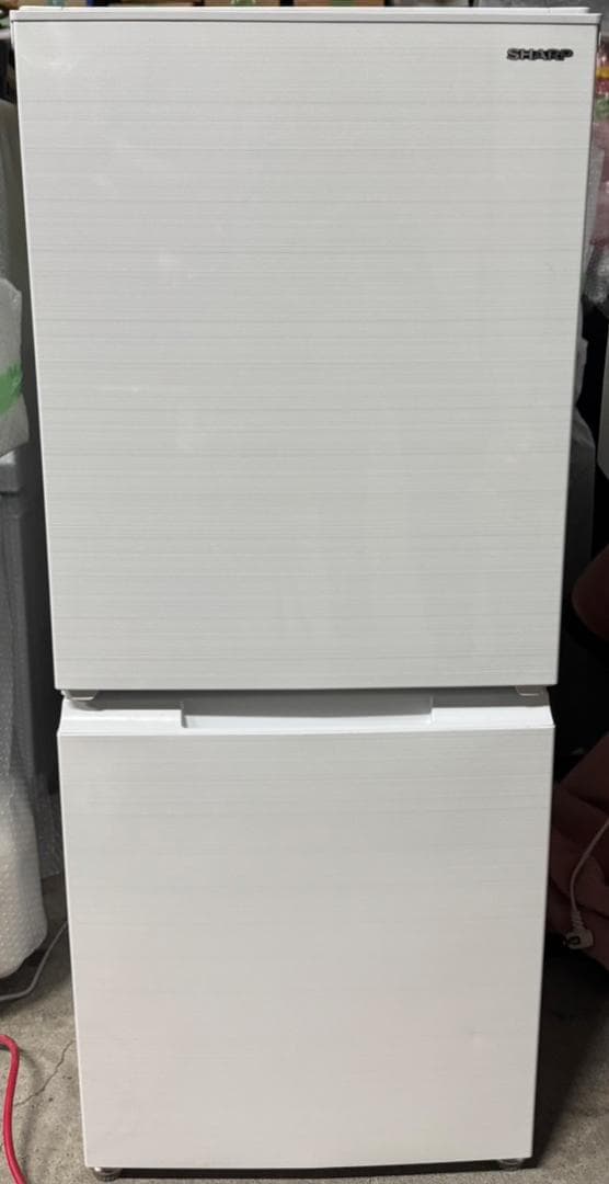 SHARP ノンフロン冷凍冷蔵庫 SJ-D15G-W 2020年製 152L