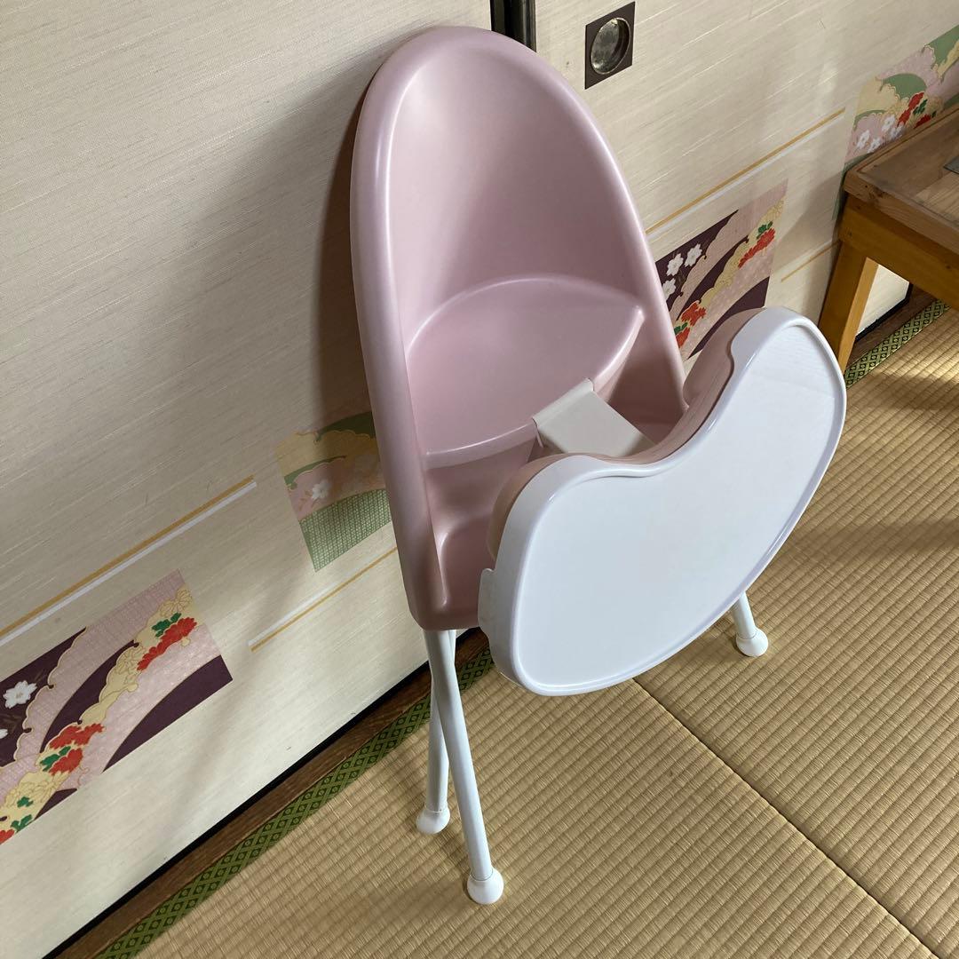 も*ち様 BABYBJORN ベビービョルン ハイチェア お食事チェア ピンク