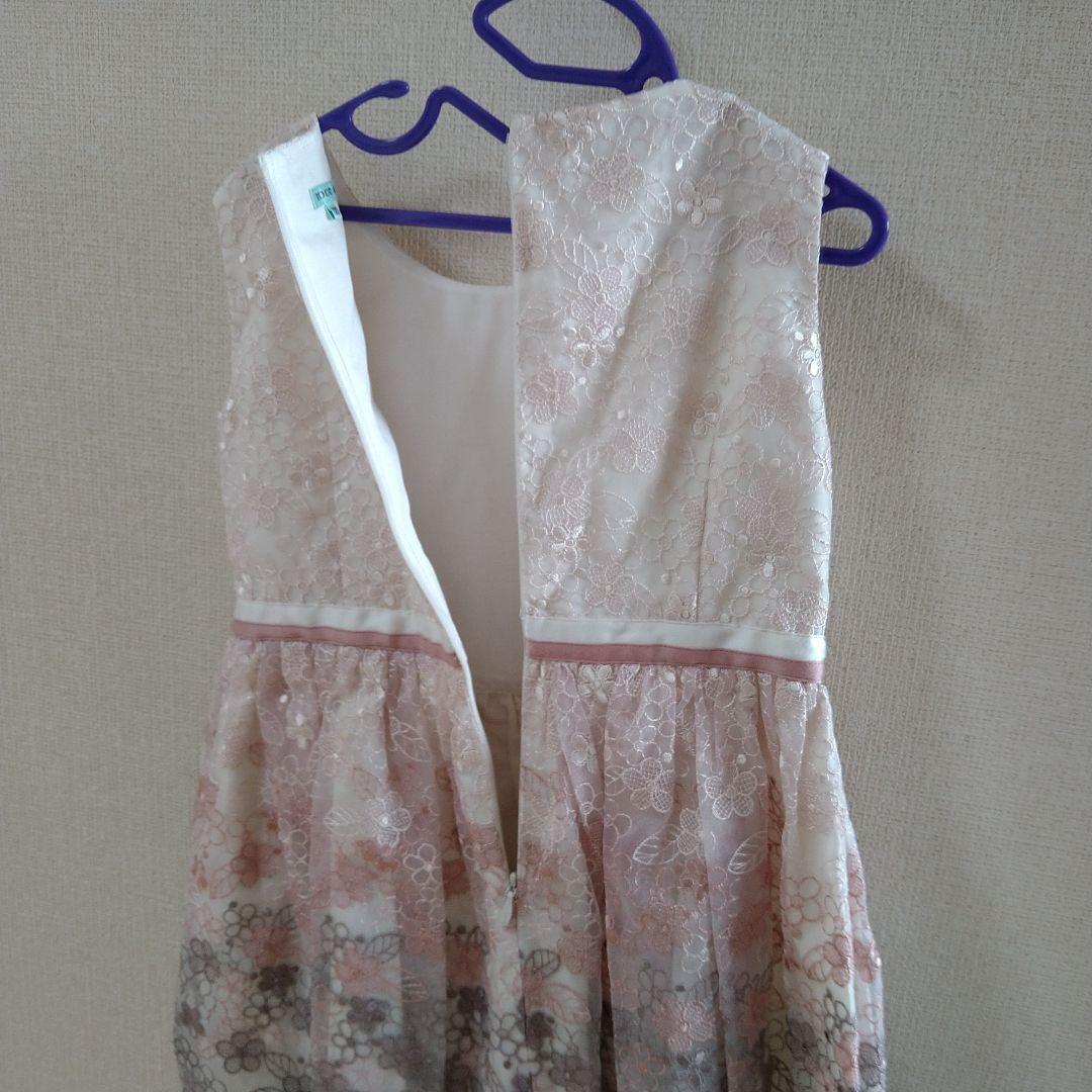 美品　TOCCA BANBINI　花柄　刺繍　グラデーション　ドレス　120