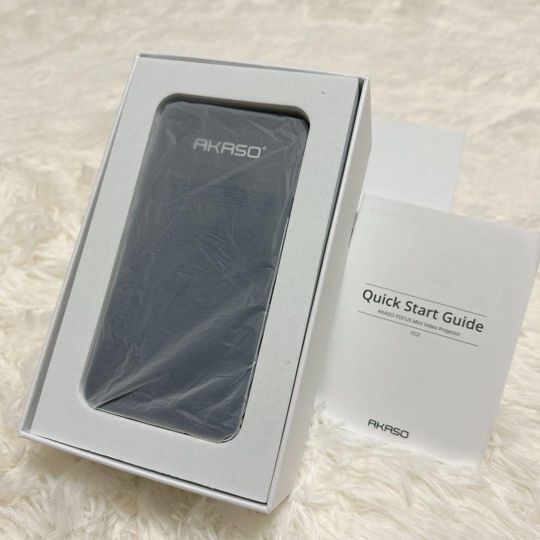 ✨美品✨作動確認済み AKASO FOCUS ミニプロジェクター 本体
