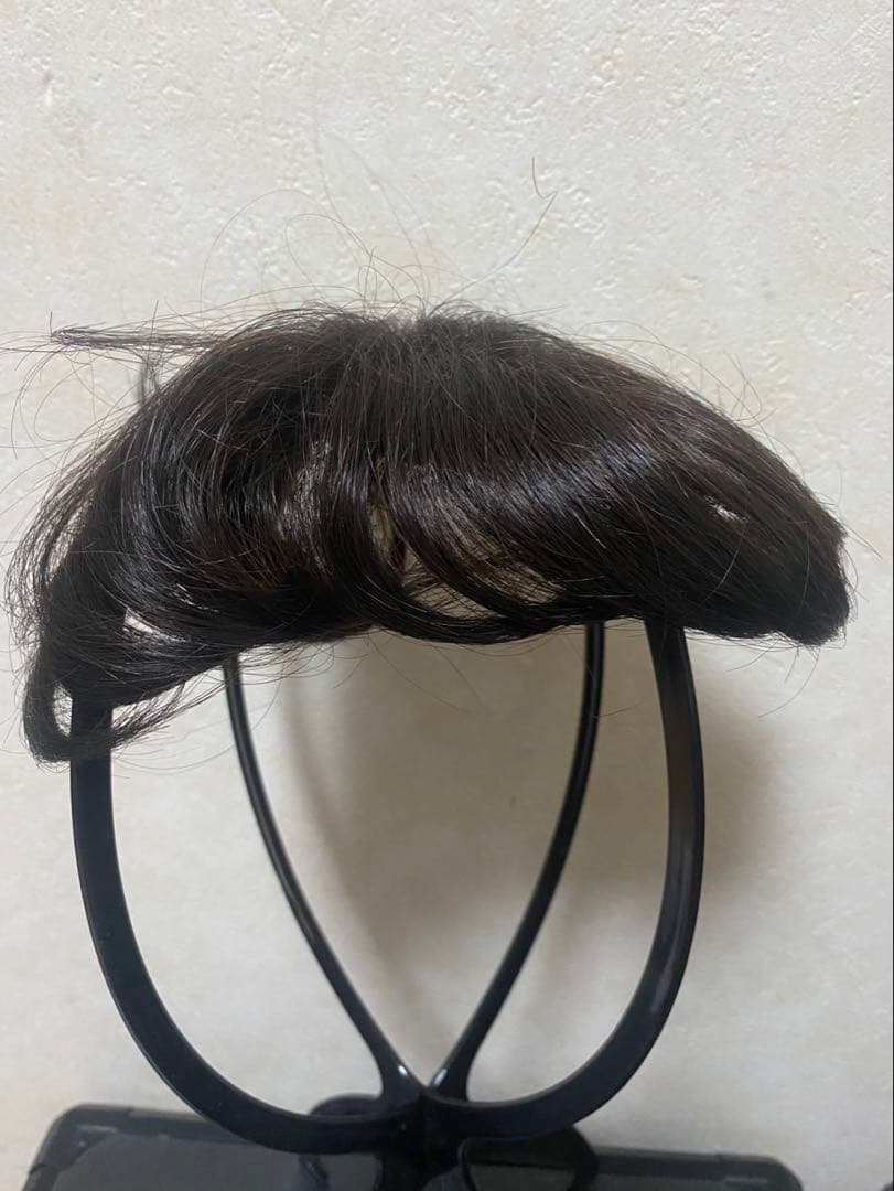 WIG YUKI　ユキ　高級トップピース　人毛50％MIX　ブラウン
