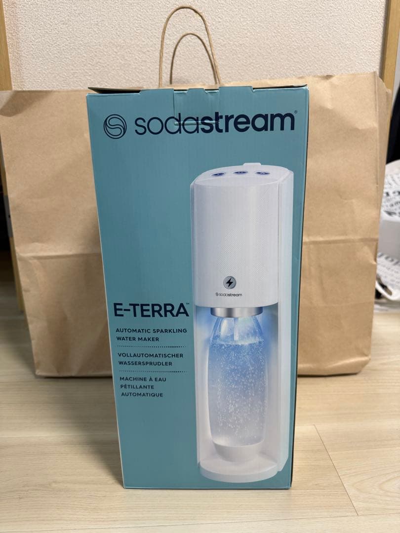 sodastream E-TERRA 自動炭酸水メーカー ソーダストリーム