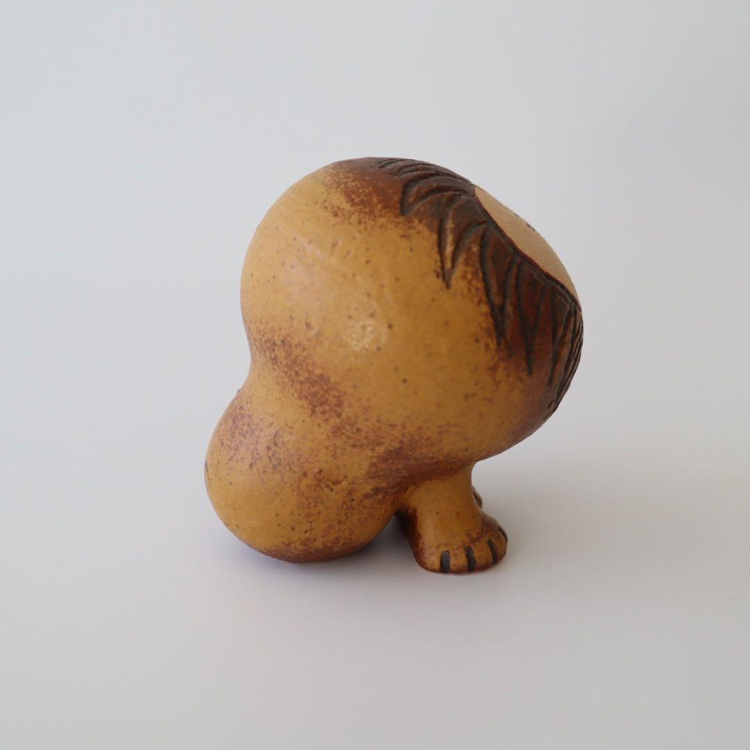 Lisa Larson リサラーソン ライオン セミミディアム・ミニセット置物