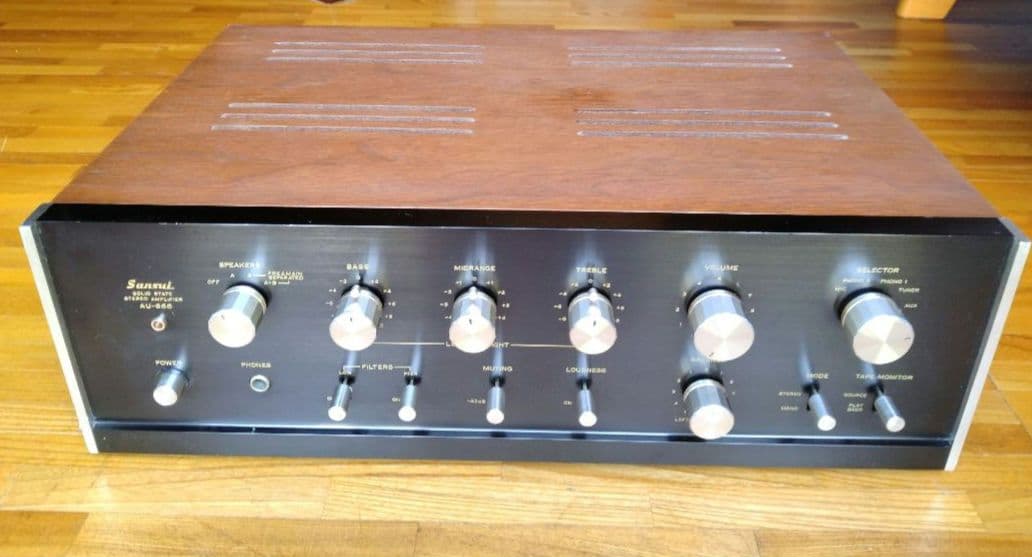 サンスイAU-666プリメインアンプ中古(整備済完動品)