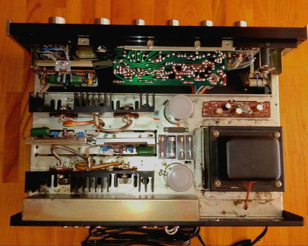 サンスイAU-666プリメインアンプ中古(整備済完動品)