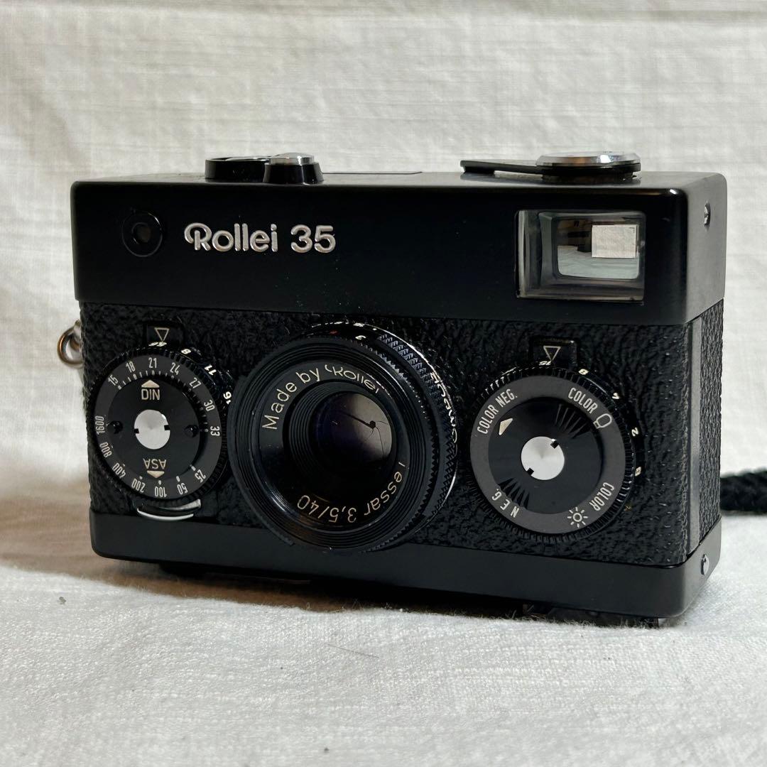 【最終値下げ】Rollei 35 ブラックモデル フィルムカメラ