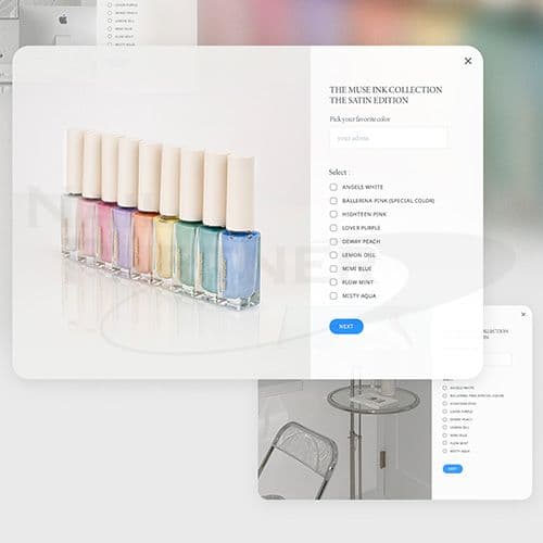 THE FAVORIザミューズインクコレクションTHE SATINEDITION