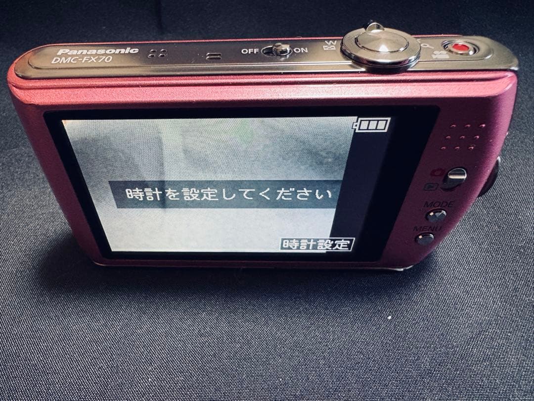 【動作確認済】Panasonic LUMIX DMC-FX70　ピンク