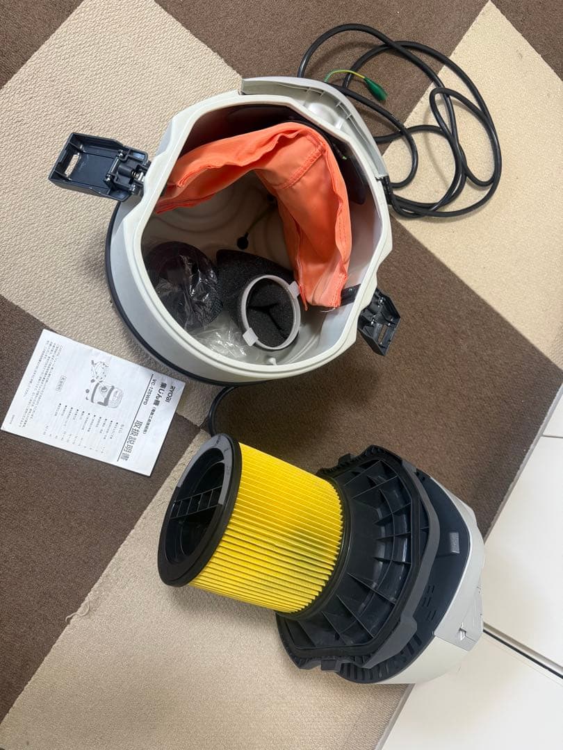 RYOBI vc125WPD 集じん機　掃除機　業務用　プロ用
