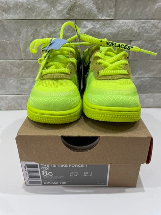 【希少品‼️】エアフォース 1 LOW OFF-WHITE VOLT