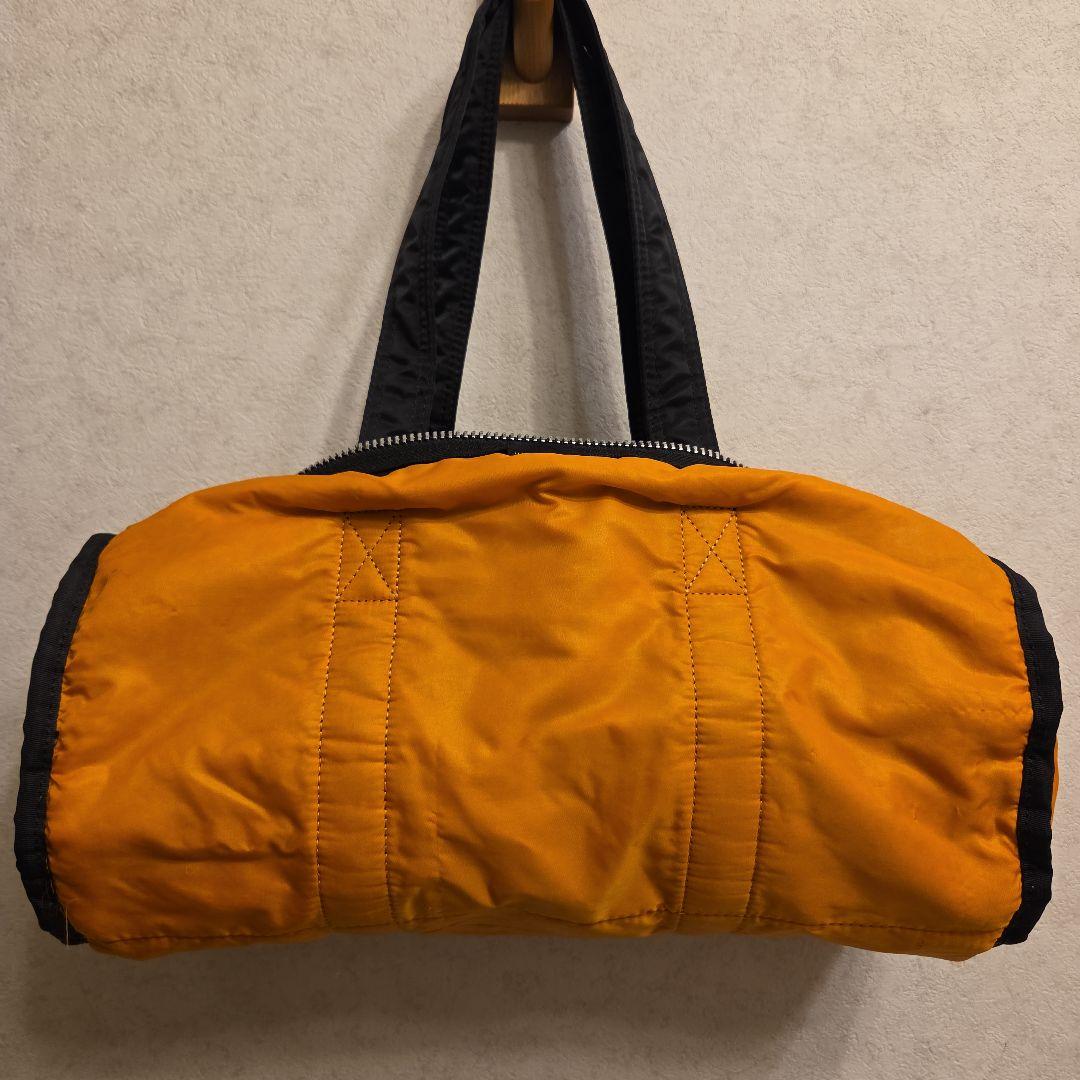 PORTER タンカー ブラック ドラムバッグ